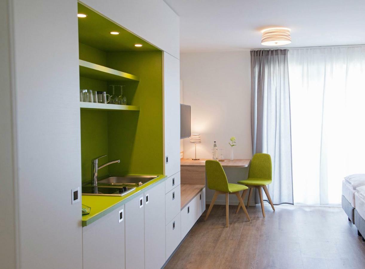 Boardinghouse Am Teuto Aparthotel เลงเกอริค ภายนอก รูปภาพ