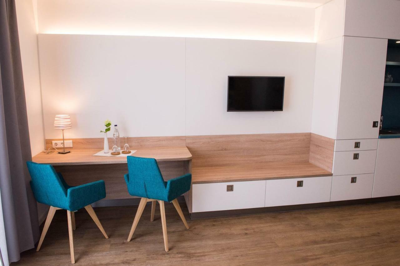 Boardinghouse Am Teuto Aparthotel เลงเกอริค ภายนอก รูปภาพ