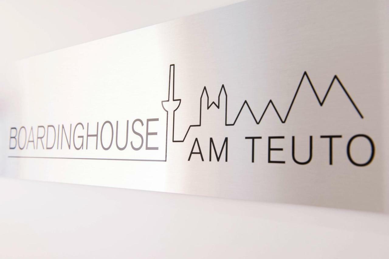 Boardinghouse Am Teuto Aparthotel เลงเกอริค ภายนอก รูปภาพ
