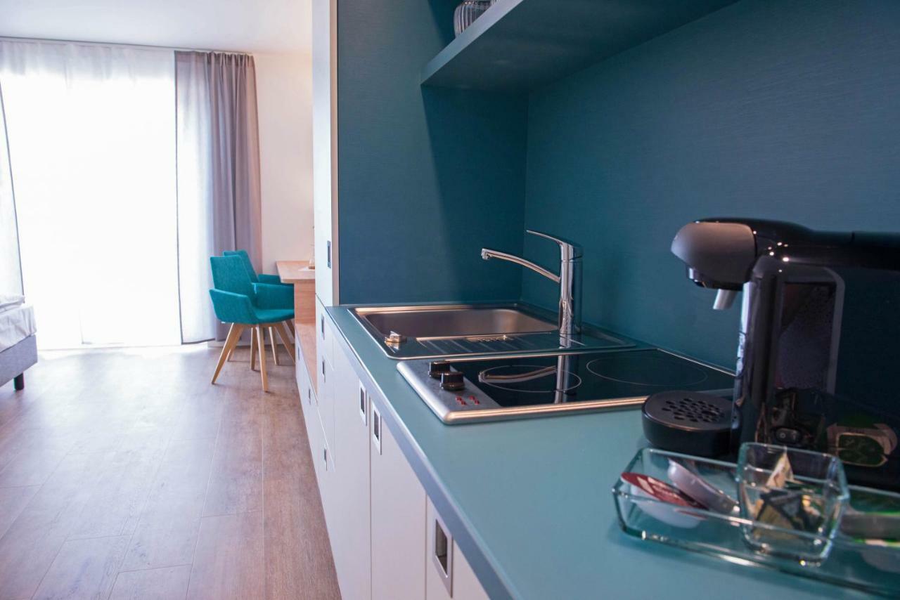 Boardinghouse Am Teuto Aparthotel เลงเกอริค ภายนอก รูปภาพ